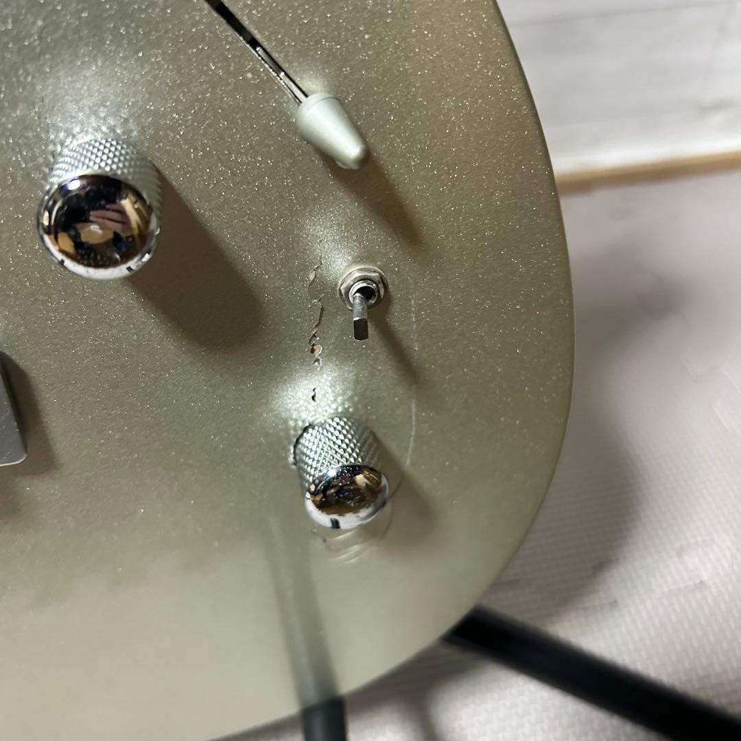 【ジャンク】 GLAYN Shark エレキギター 割れ 打痕あり