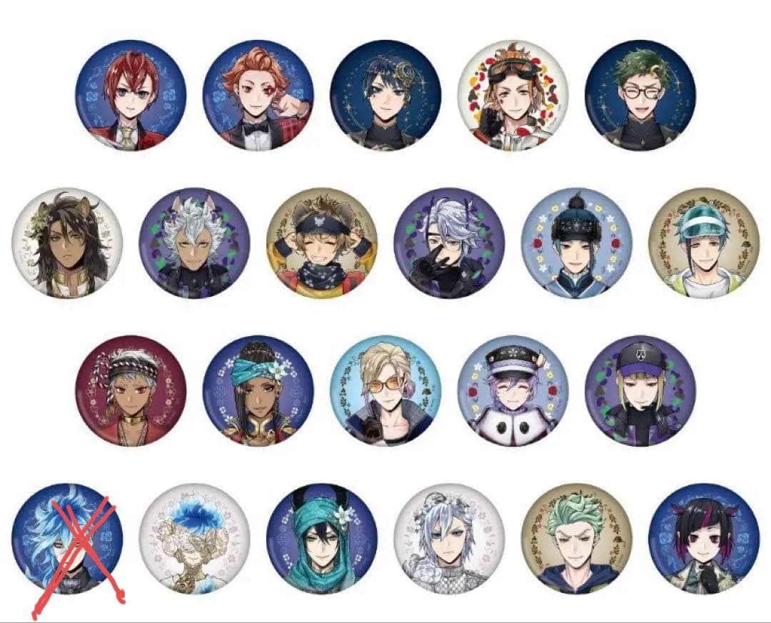 ツイステ展 缶バッジ 22個セット