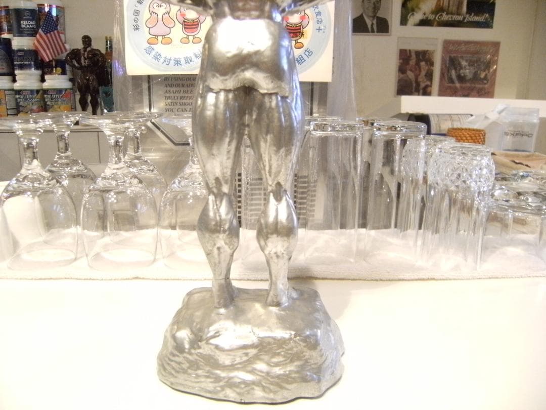 非売品★アメリカ選手権大会 ボディビル トロフィー ゴールドジム,プロレス,