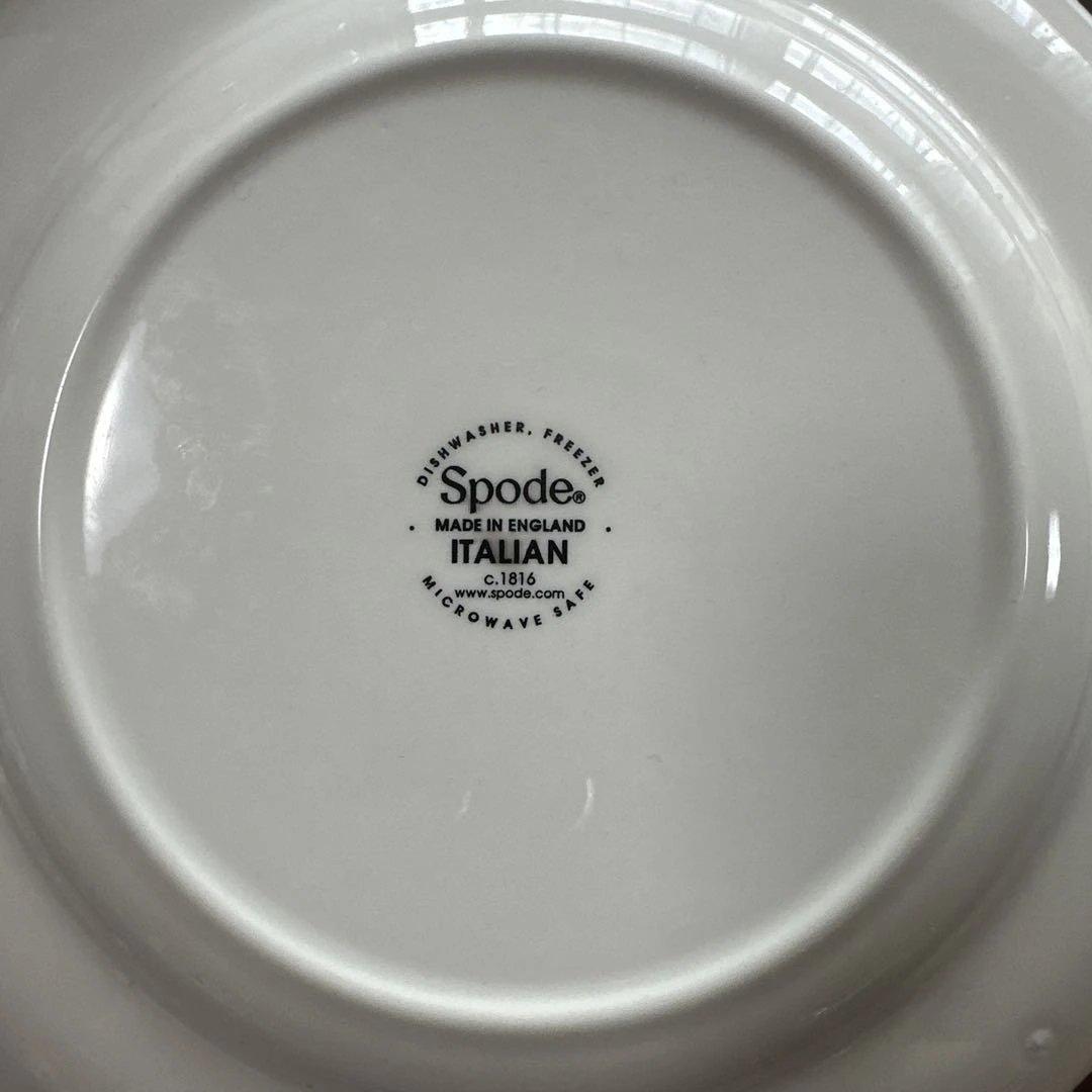 Spode スポードブルーイタリアン カップ&ソーサー、ケーキ皿 食器セット