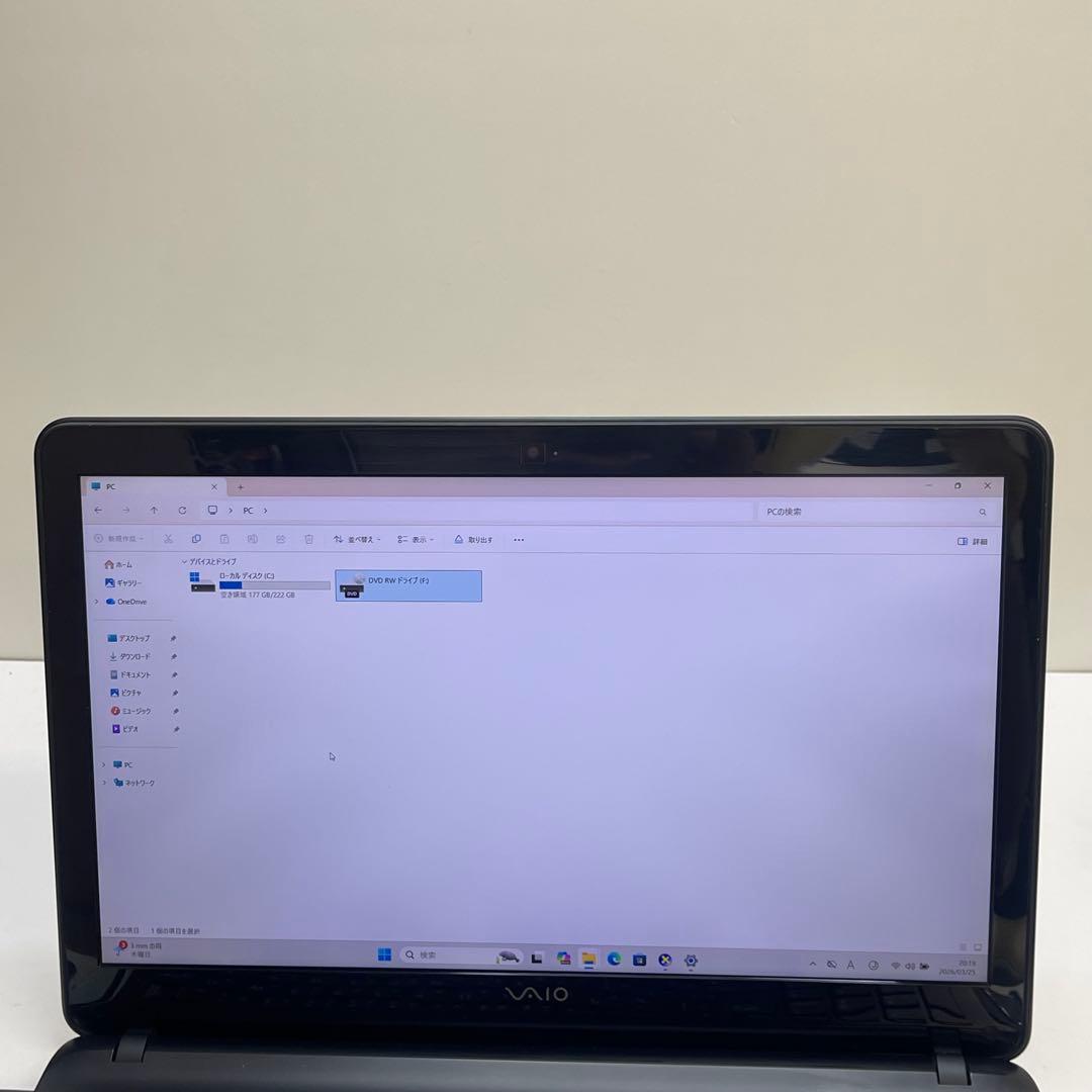 Windowsノート本体 VAIO Corporation VJS151 i5-6300HQ 8GB