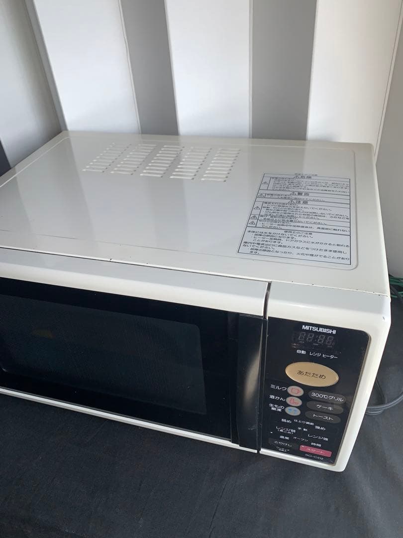 完売です！三菱オーブレンジRO-CS12美品！機能良好1996/7〜12月期製造