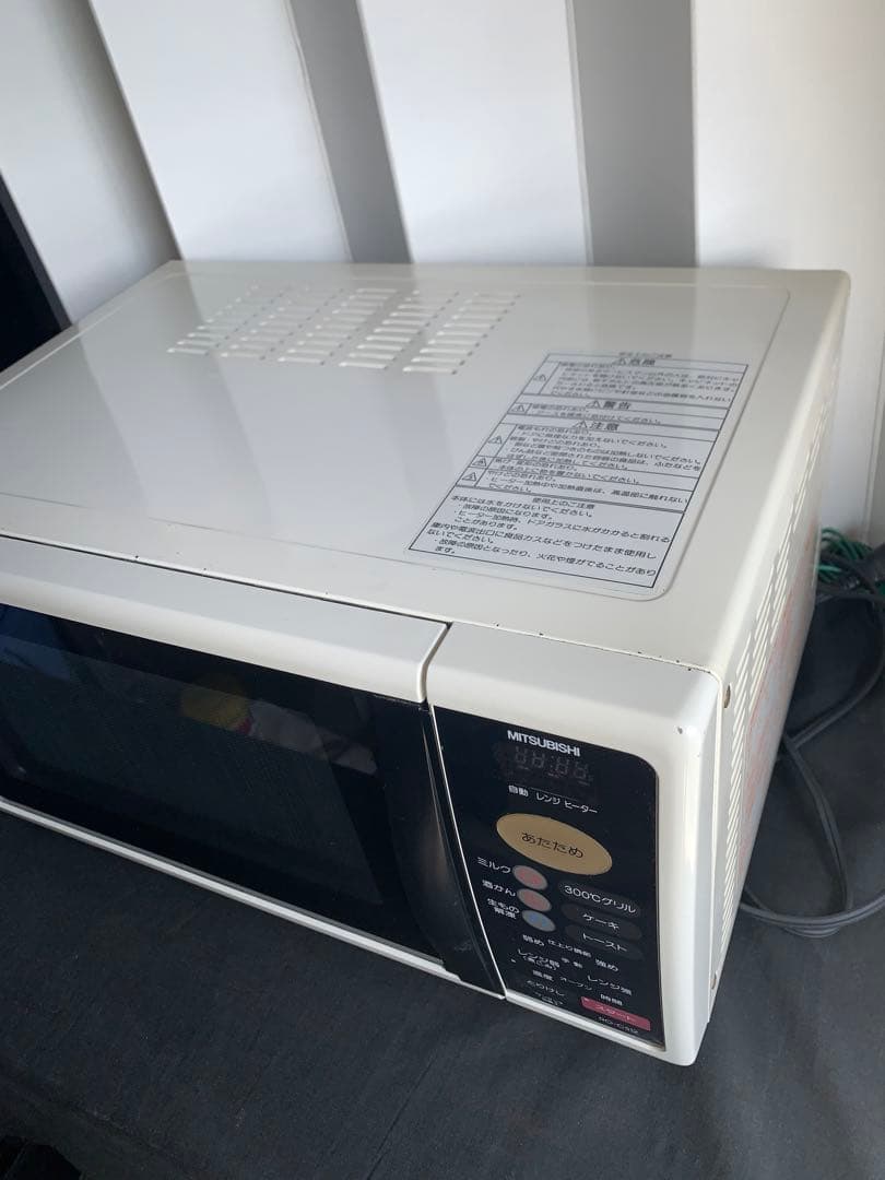完売です！三菱オーブレンジRO-CS12美品！機能良好1996/7〜12月期製造