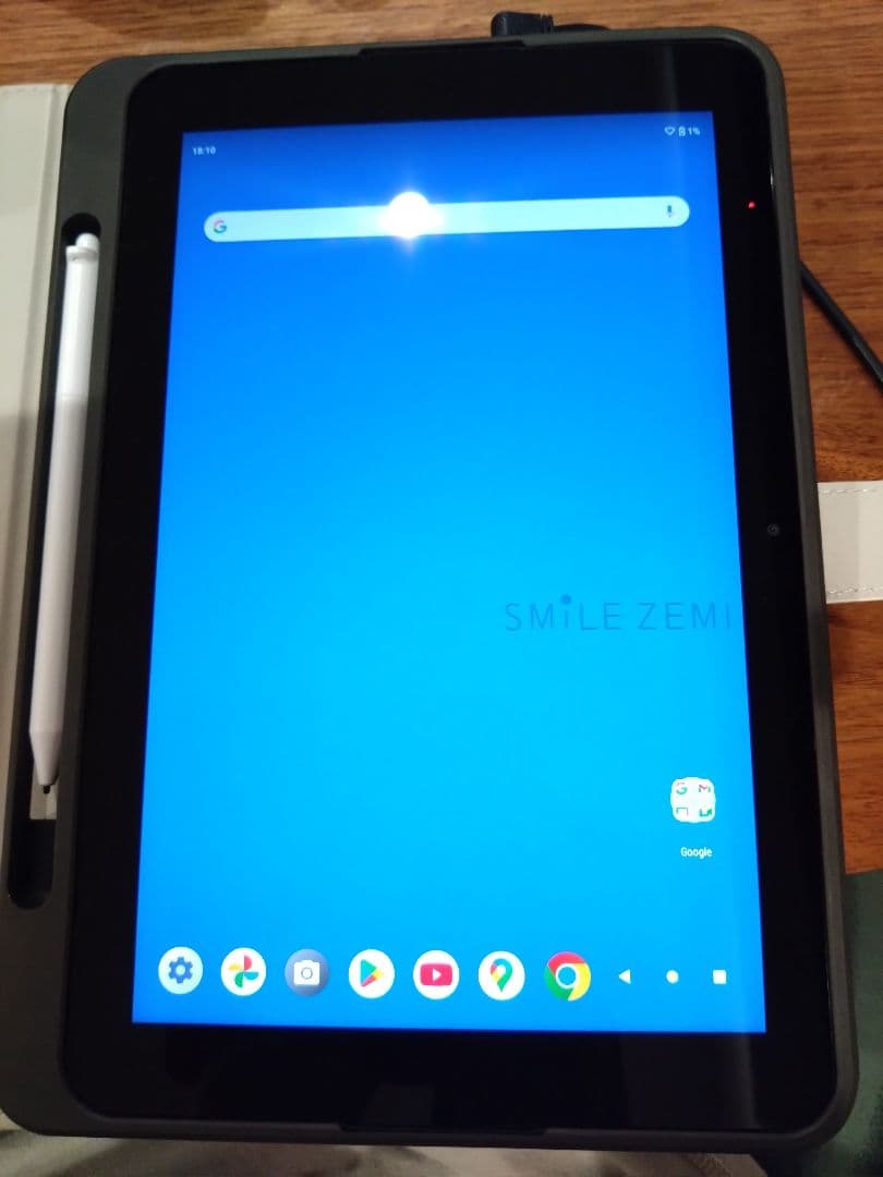 SMILE ZEMI タブレット 初期化済