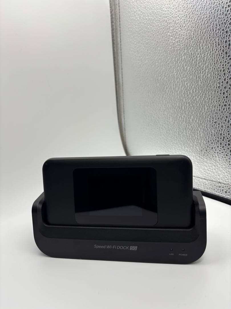 【判定〇】Speed Wi-Fi DOCK 5G 01 本体＋クレードルセット