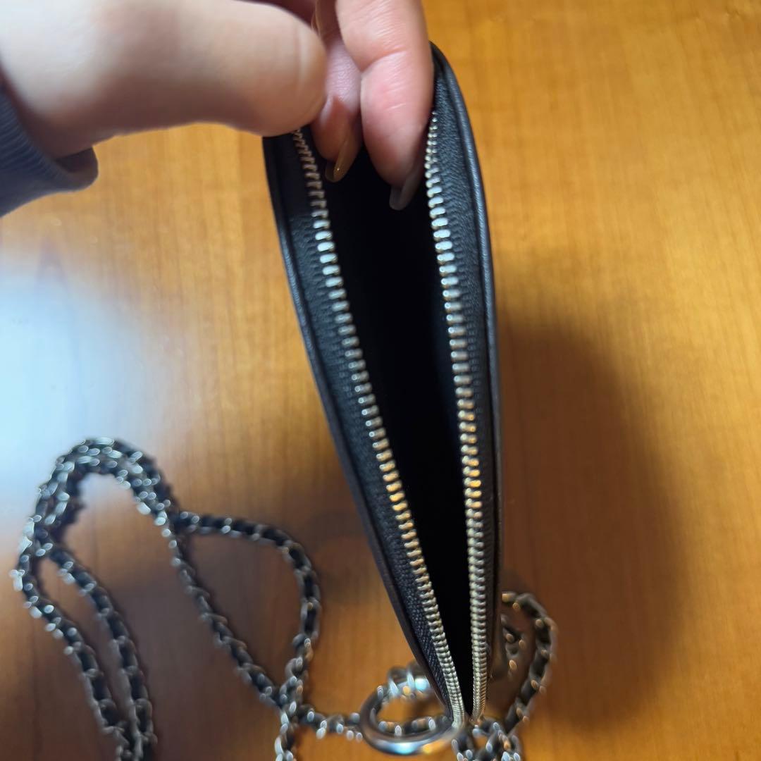 ajew iPhoneケース　スマホショルダー　ハート　エジュー