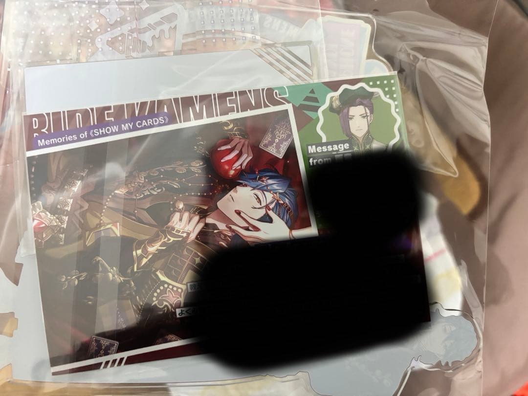 ライドカメンズ メモリアルブック 浄 クッション アクスタ メッセージカード