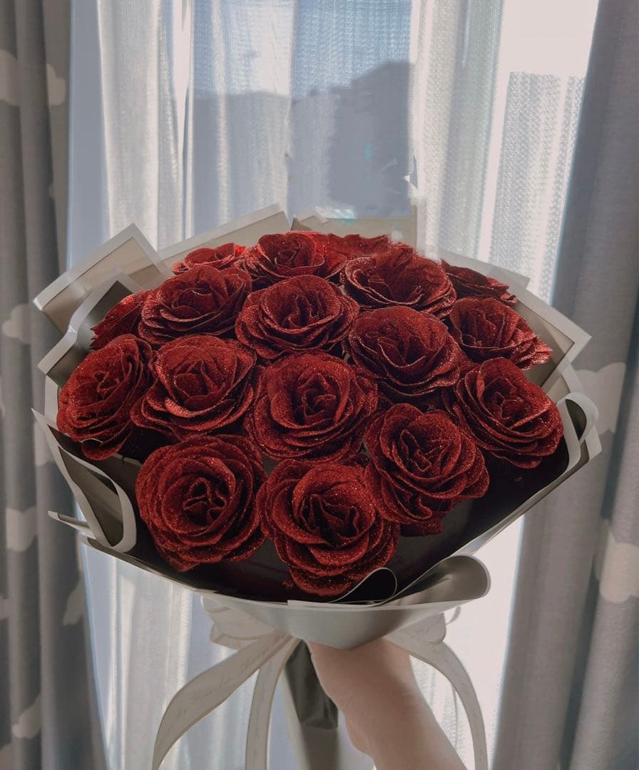 ソープフラワー薔薇 お誕生日 ・記念日 プレゼント 花束　成人式