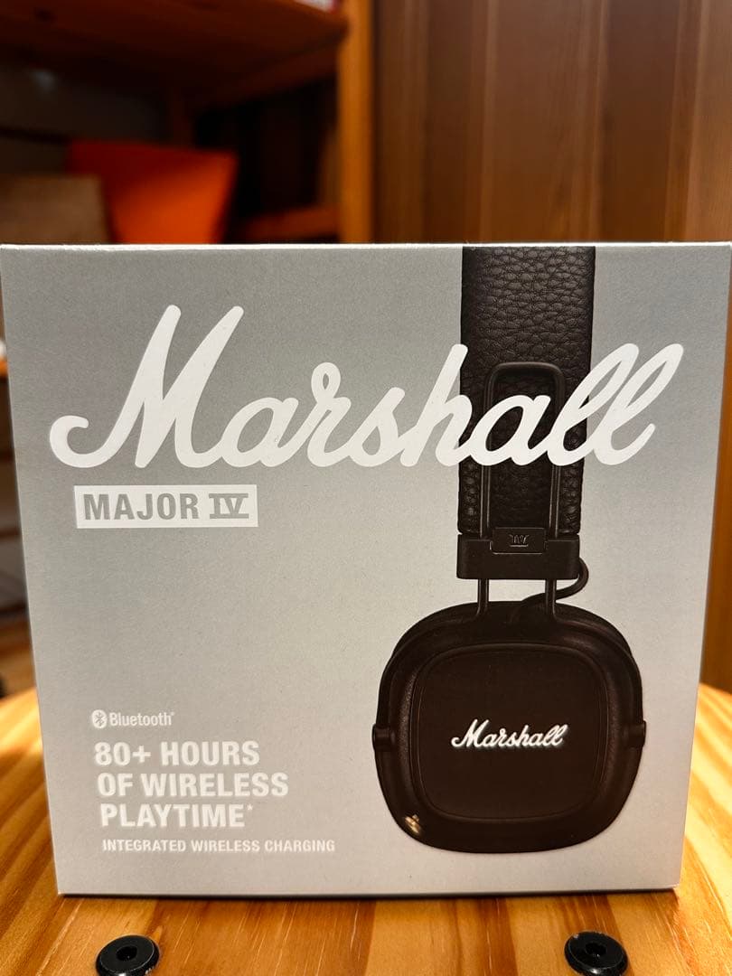値下げ交渉可！ Marshall ワイヤレスヘッドフォン ブラック