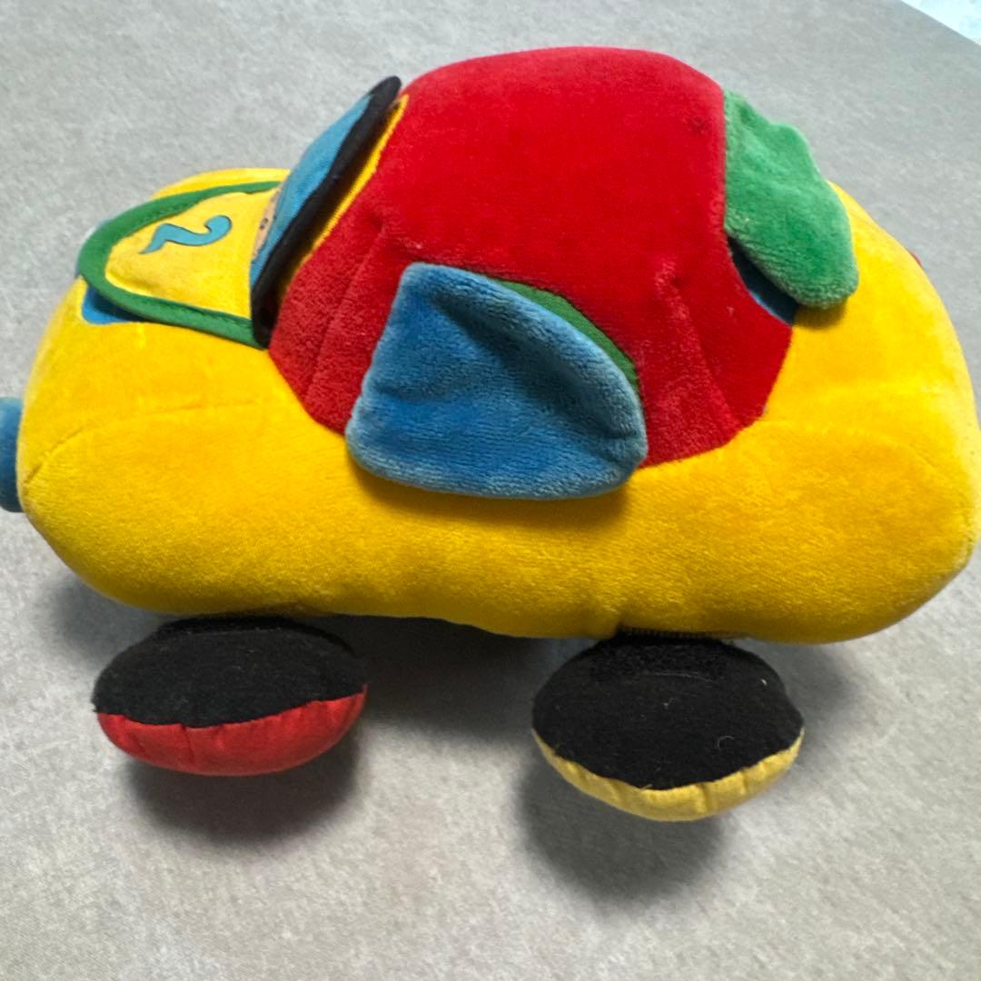 超レア　レトロ　ブリオ　BRIO ソフトトイ　ぬいぐるみ　車　ヨーロッパ限定