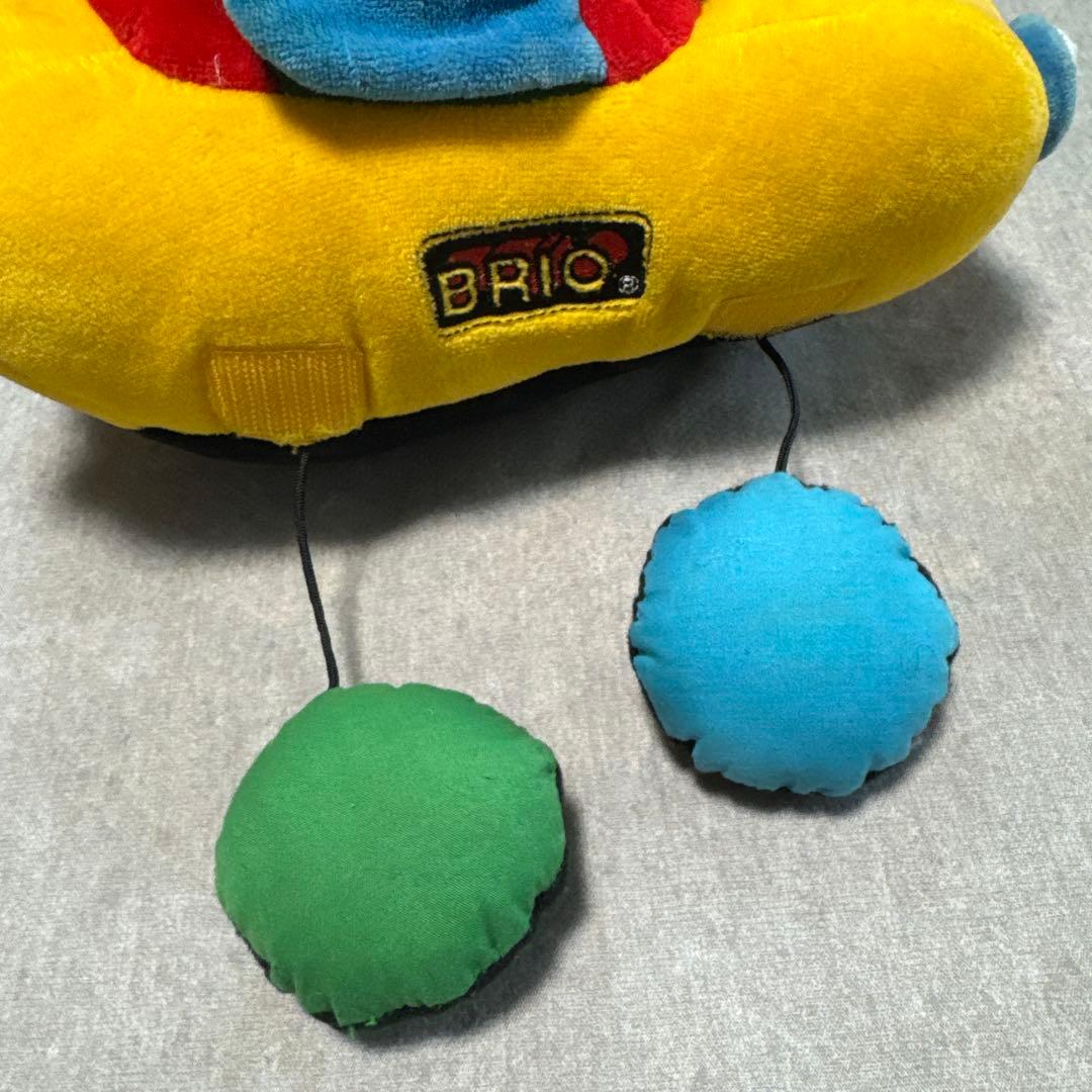 超レア　レトロ　ブリオ　BRIO ソフトトイ　ぬいぐるみ　車　ヨーロッパ限定