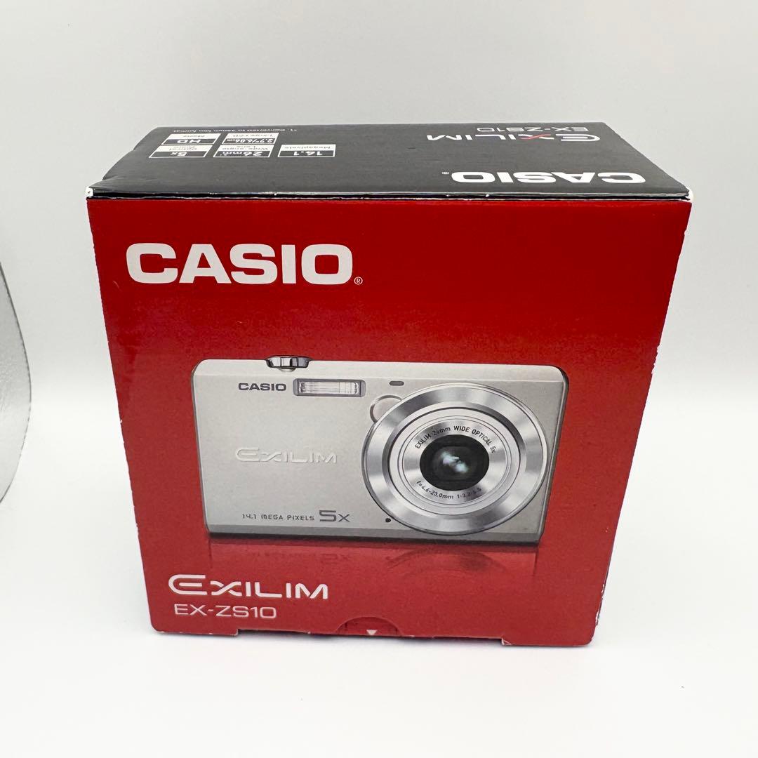 動作未確認 CASIO EXILIM EX-ZS10 シルバー