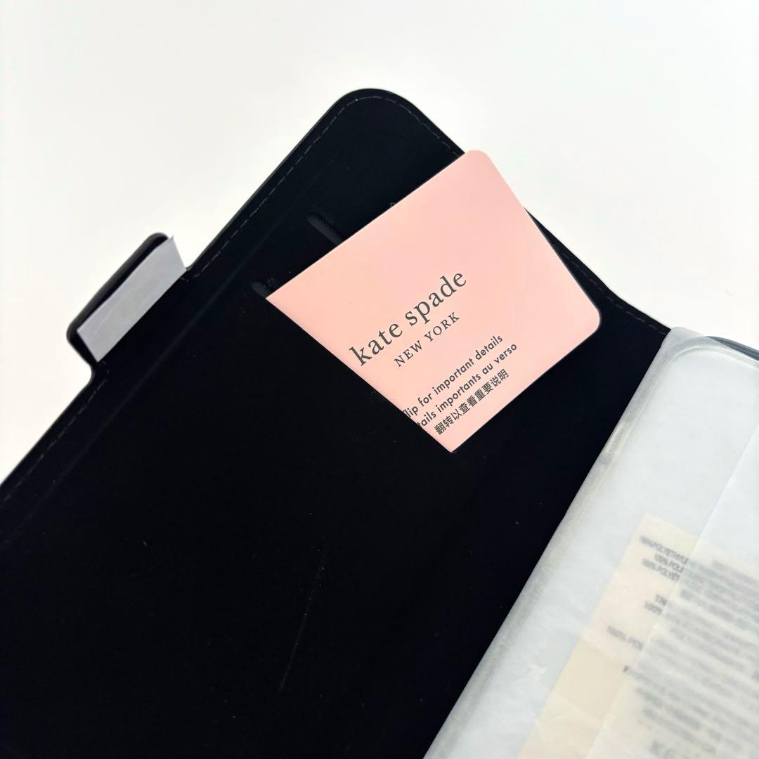 ケイトスペード iPhone13Pro フローラル 手帳型ケース