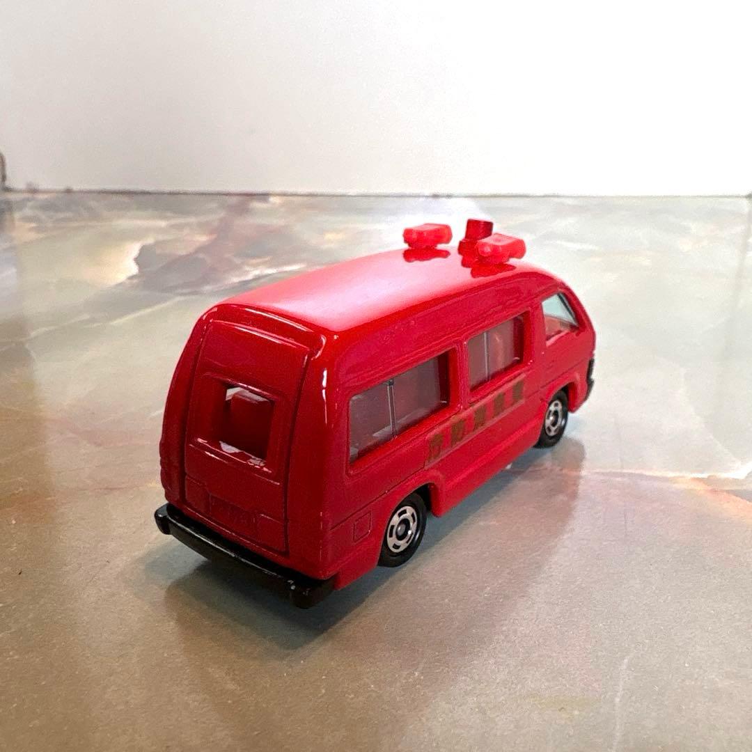 トミカNO.119 トヨタハイエース消防指揮車 日本製 4台セット