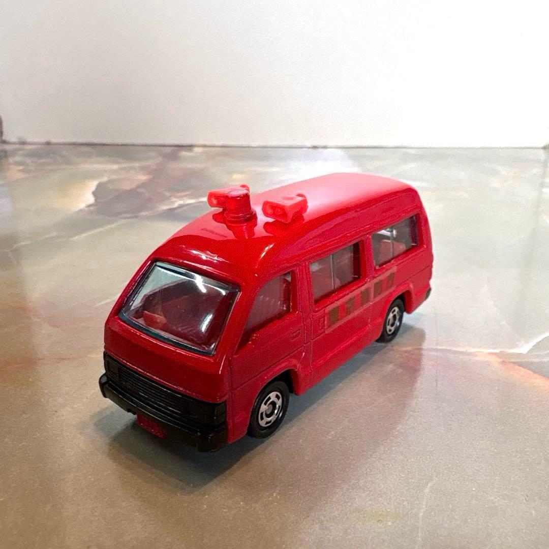 トミカNO.119 トヨタハイエース消防指揮車 日本製 4台セット