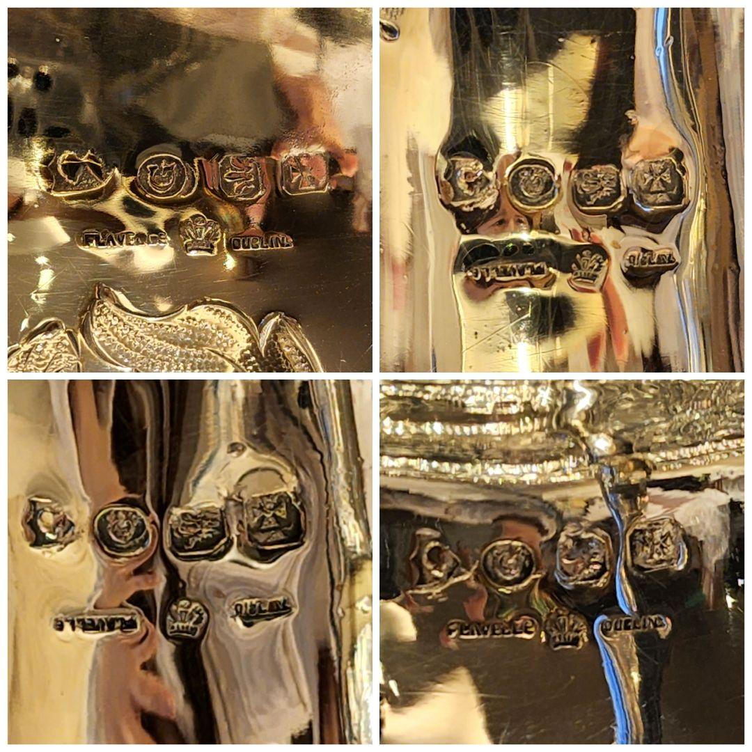 追加画像 純銀P 19 ティーセット 4点 ポット  シルバー アンティーク