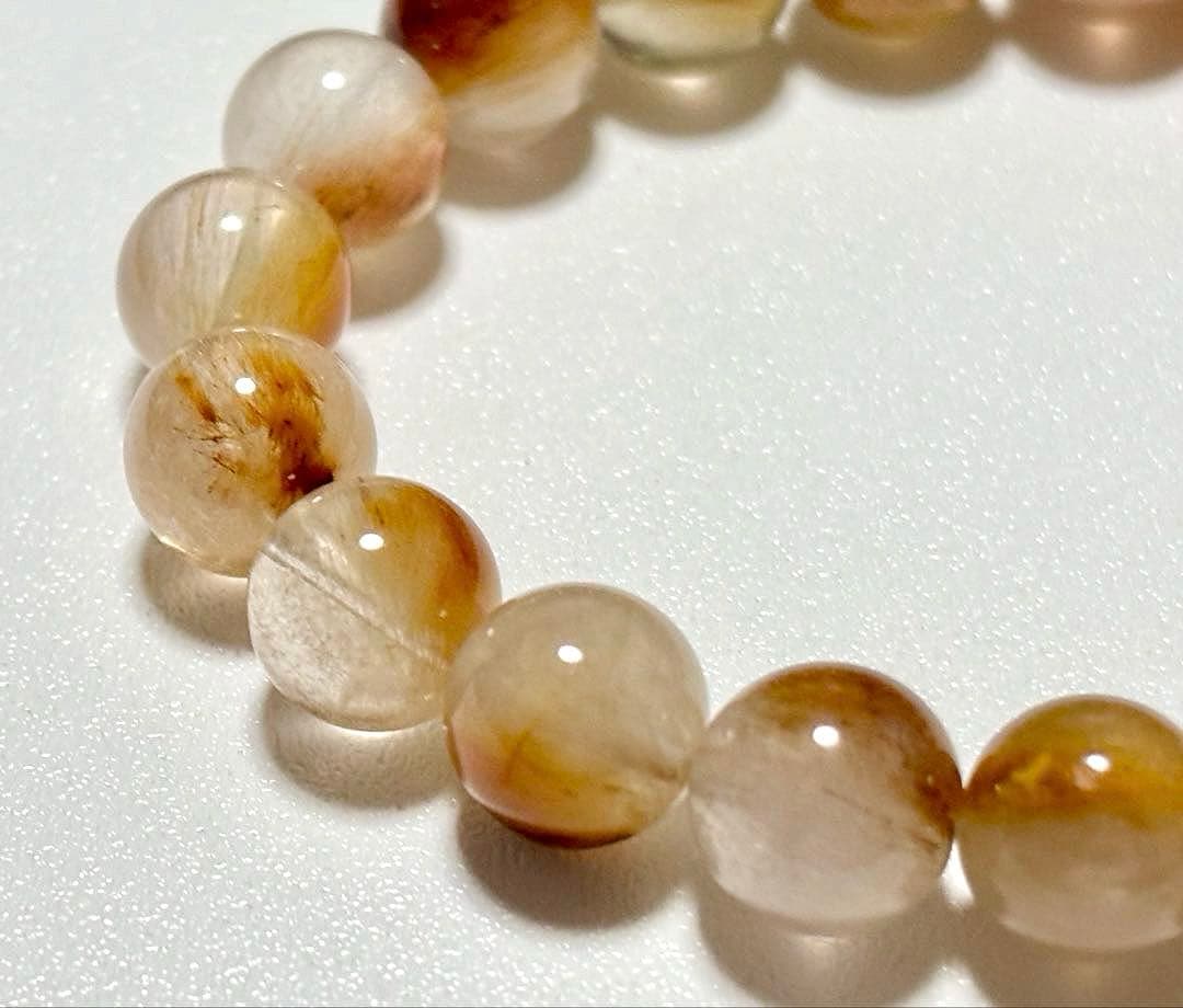 究極品質　幻のヒーラーストーン　テラコッタキャッツアイザギマウンテンクォーツ