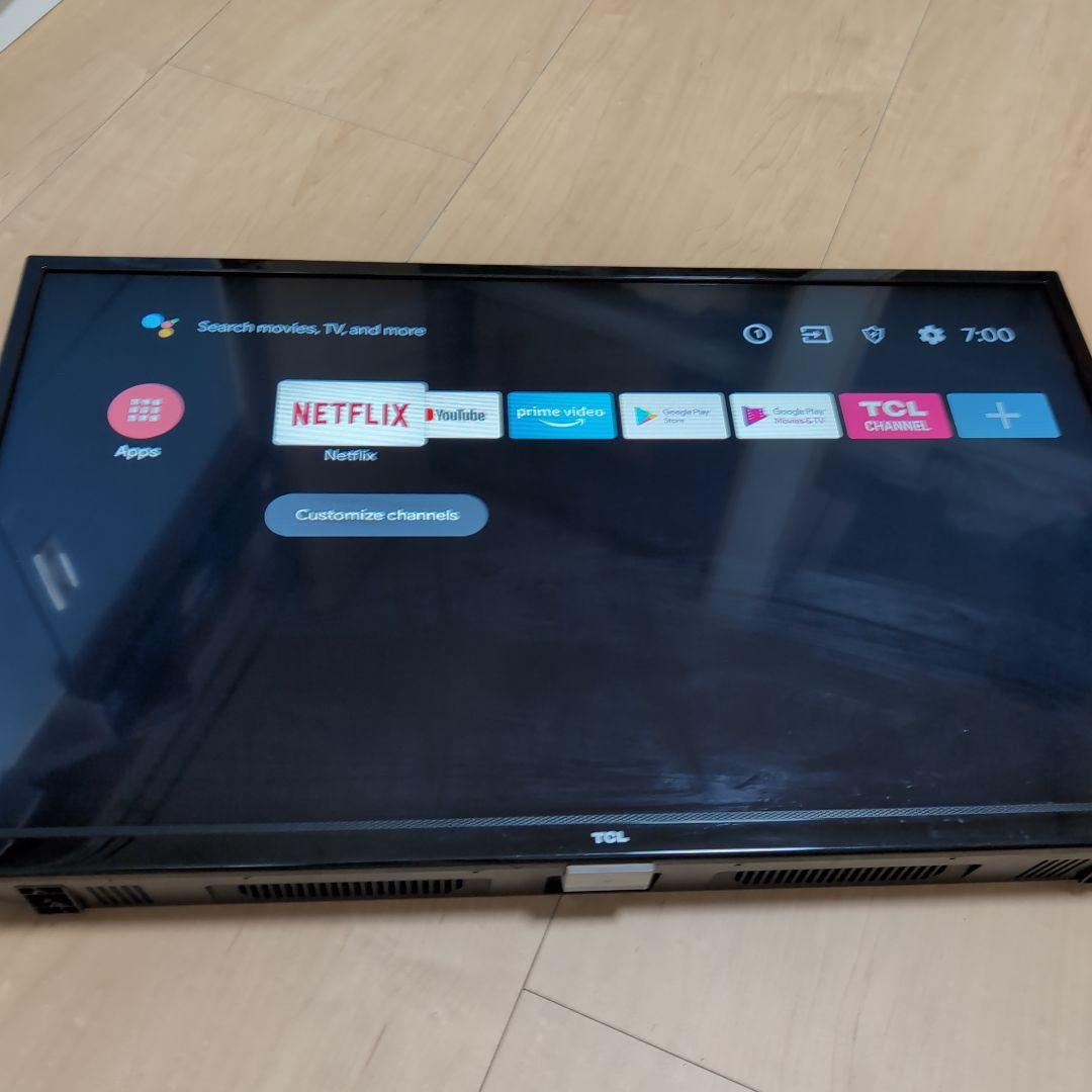 TCL スマートTV HDMI リモコン付き