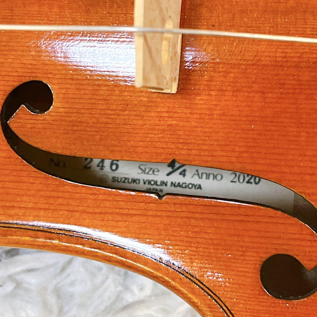 美品　スズキ バイオリン No.246 4/4 2020年製 付属品
