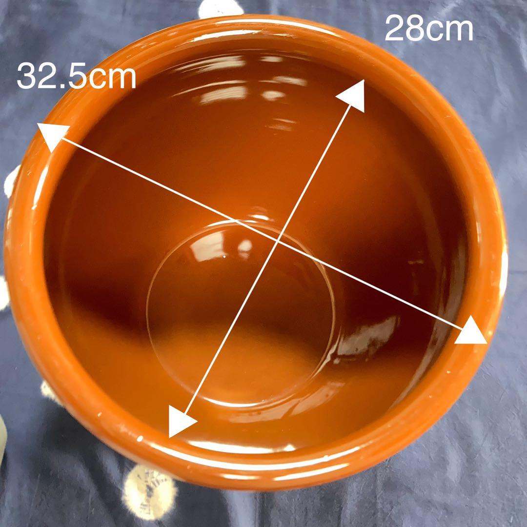 美品 希少 大きい8号 久松 かめ 常滑焼◆丸壺　蓋付　陶器　保存容器　漬物容器