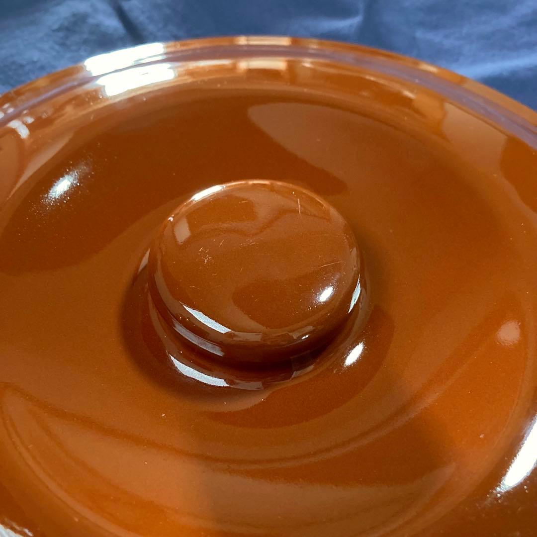 美品 希少 大きい8号 久松 かめ 常滑焼◆丸壺　蓋付　陶器　保存容器　漬物容器