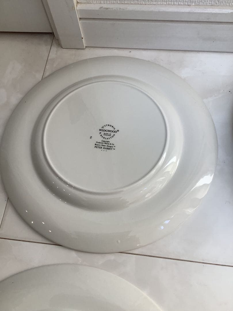 ウエッジウッド　ピーターラビット25㎝ 皿 7枚セット　プレート　大皿