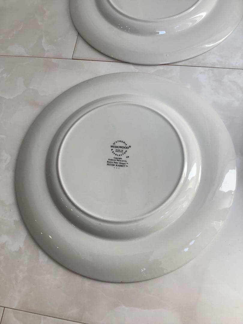 ウエッジウッド　ピーターラビット25㎝ 皿 7枚セット　プレート　大皿
