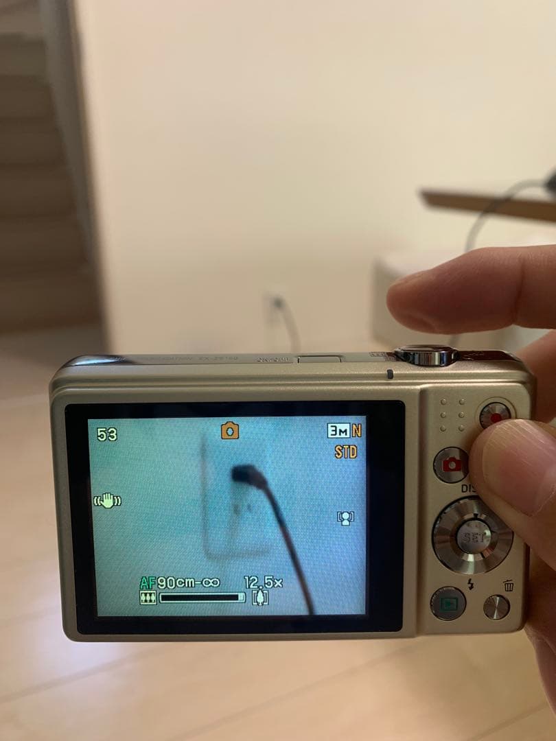 CASIO EX-ZS150 コンパクトデジタルカメラ　箱、取説は型番違い