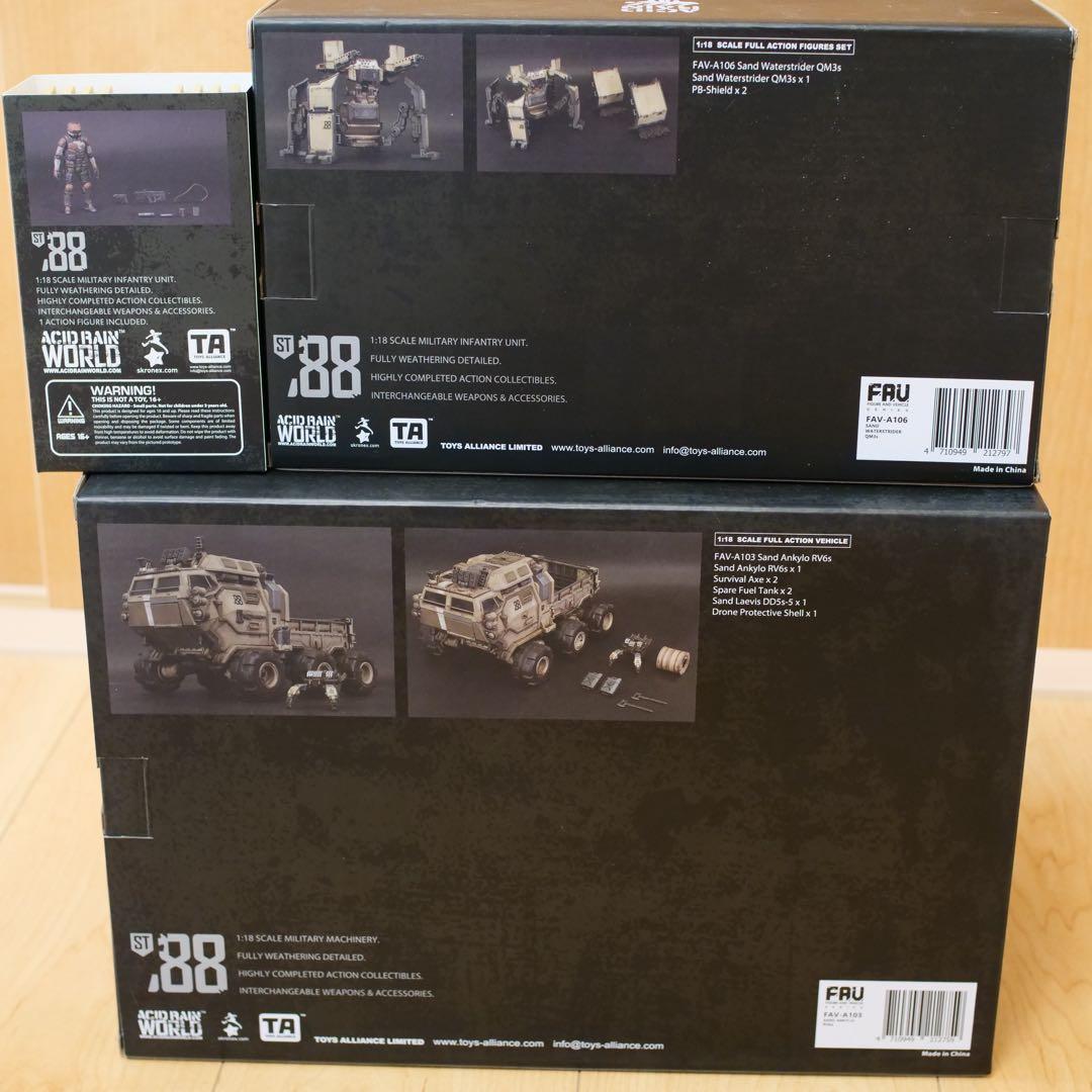 アシッドレイン（Acid Rain）　第88サンドチーム　3個セット　アンキロ