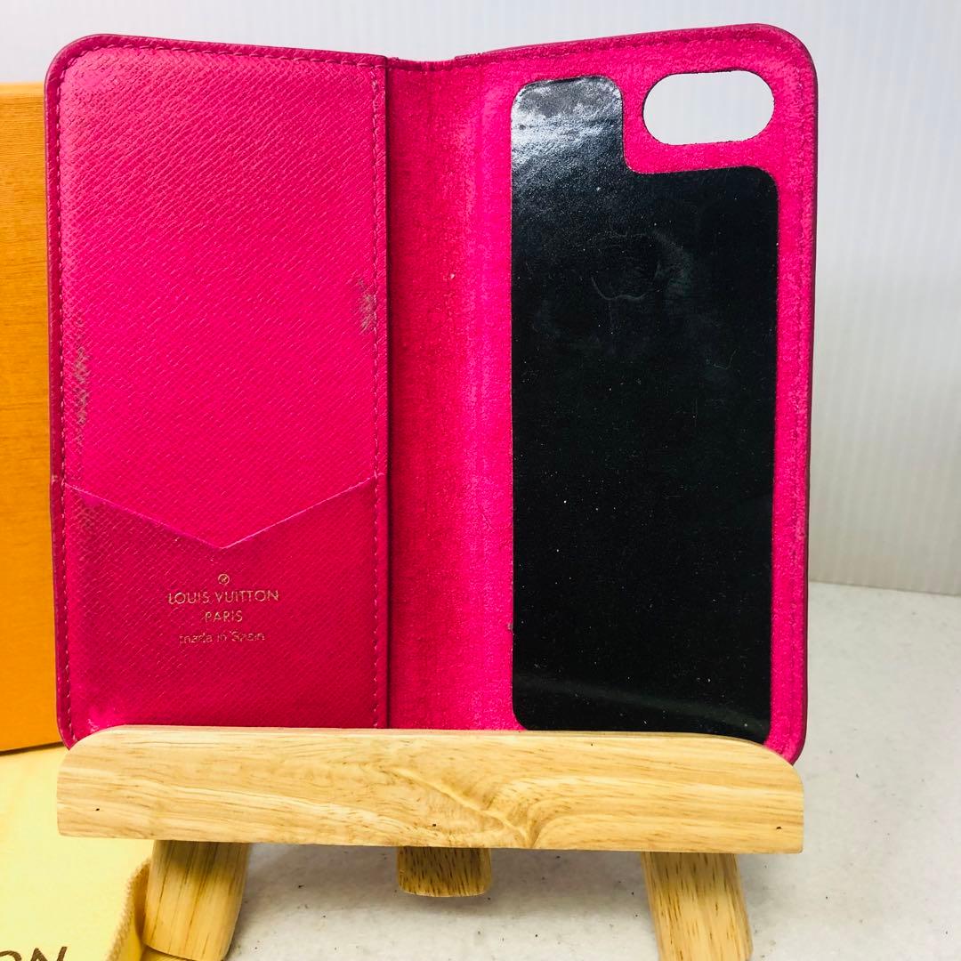 【美品】LOUIS VUITTON iPhone7.8 SE.2.3世代 手帳型