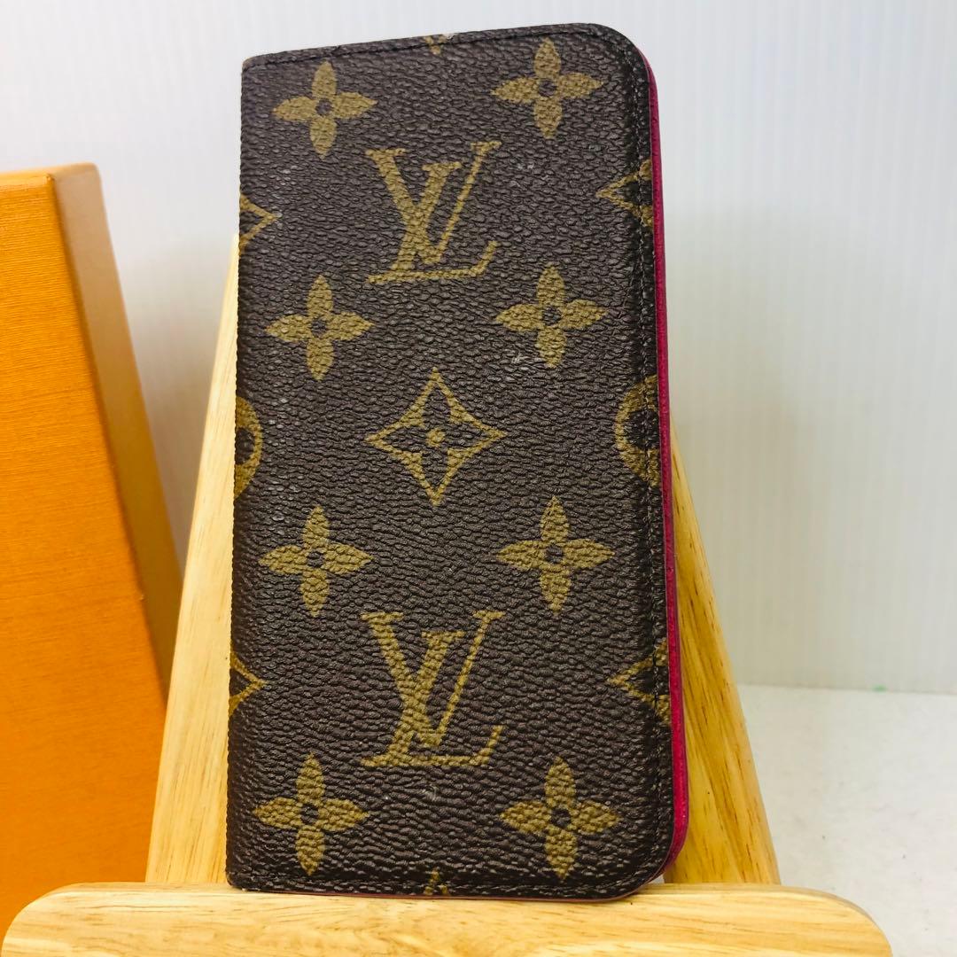 【美品】LOUIS VUITTON iPhone7.8 SE.2.3世代 手帳型
