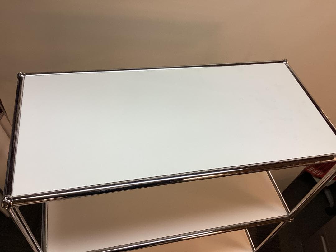 ヘ*ン様 USMハラー オープンキャビネット シェルフ ピュアホワイト　引き出し