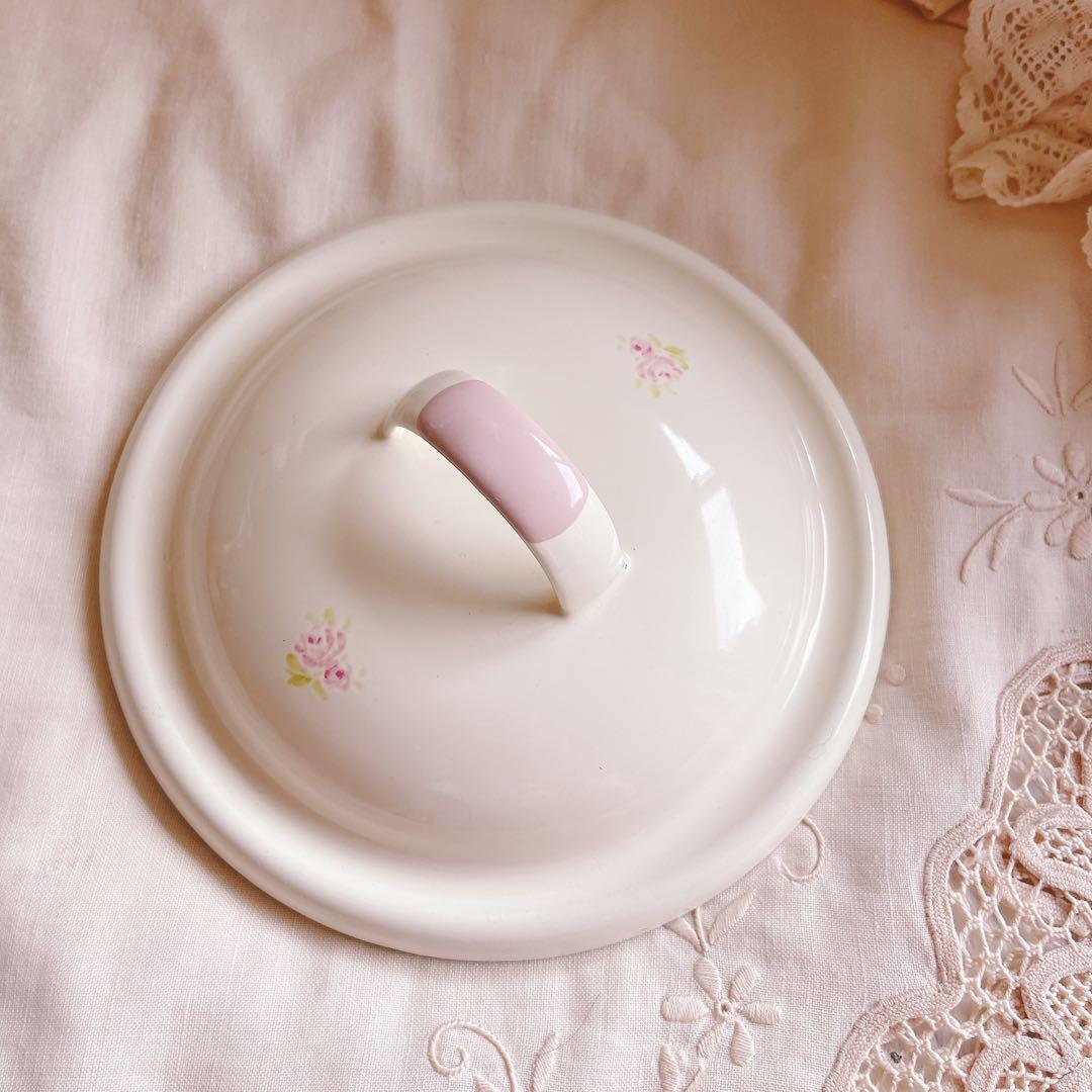 お値下げ♡イマンローズバスケットホーローキャニスター琺瑯収納マニーローズニトリ