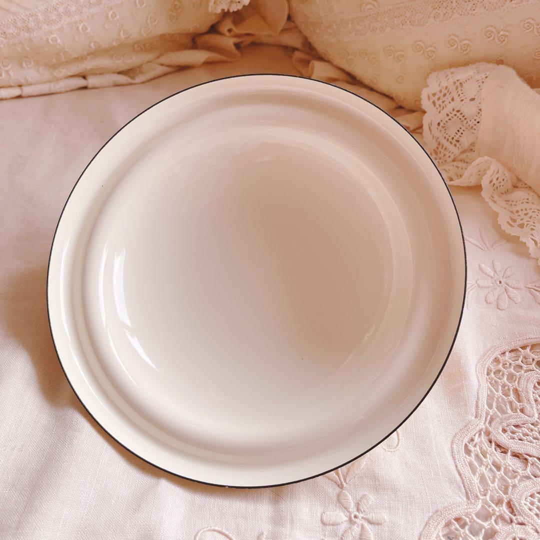 お値下げ♡イマンローズバスケットホーローキャニスター琺瑯収納マニーローズニトリ