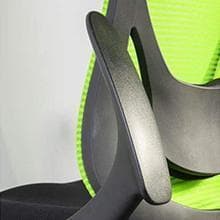 【人気商品】オリジナル設計 オフィスチェア メッシュハイバック ロッキングワイン