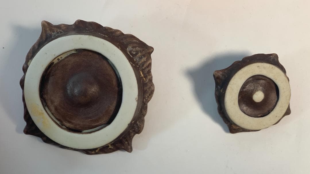 蓋物3点セット◆柿蓋物鉢 小物入れ インテリア｜和食器 陶器