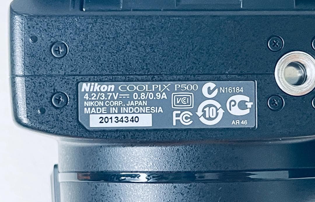 ★美品☆【動作良好】NIKON ニコン COOLPIX P500 デジタルカメラ