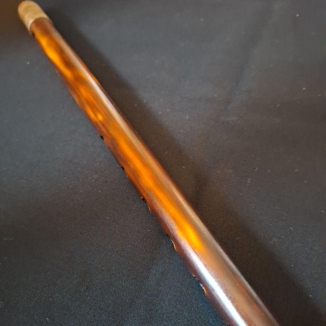 篠笛　古典調　7穴　五本調子　燻風仕上げ　超鐵仕様