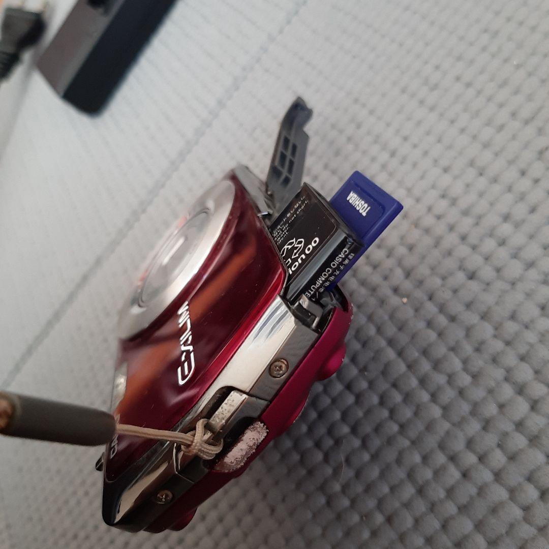 エクスリム EXILIM デジカメ パープル