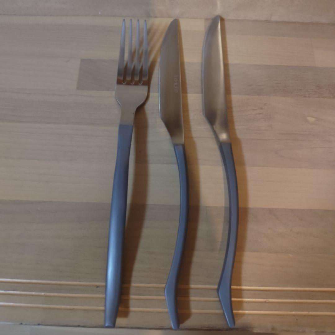 TORSO　ナイフｘ2、フォークｘ1　セット