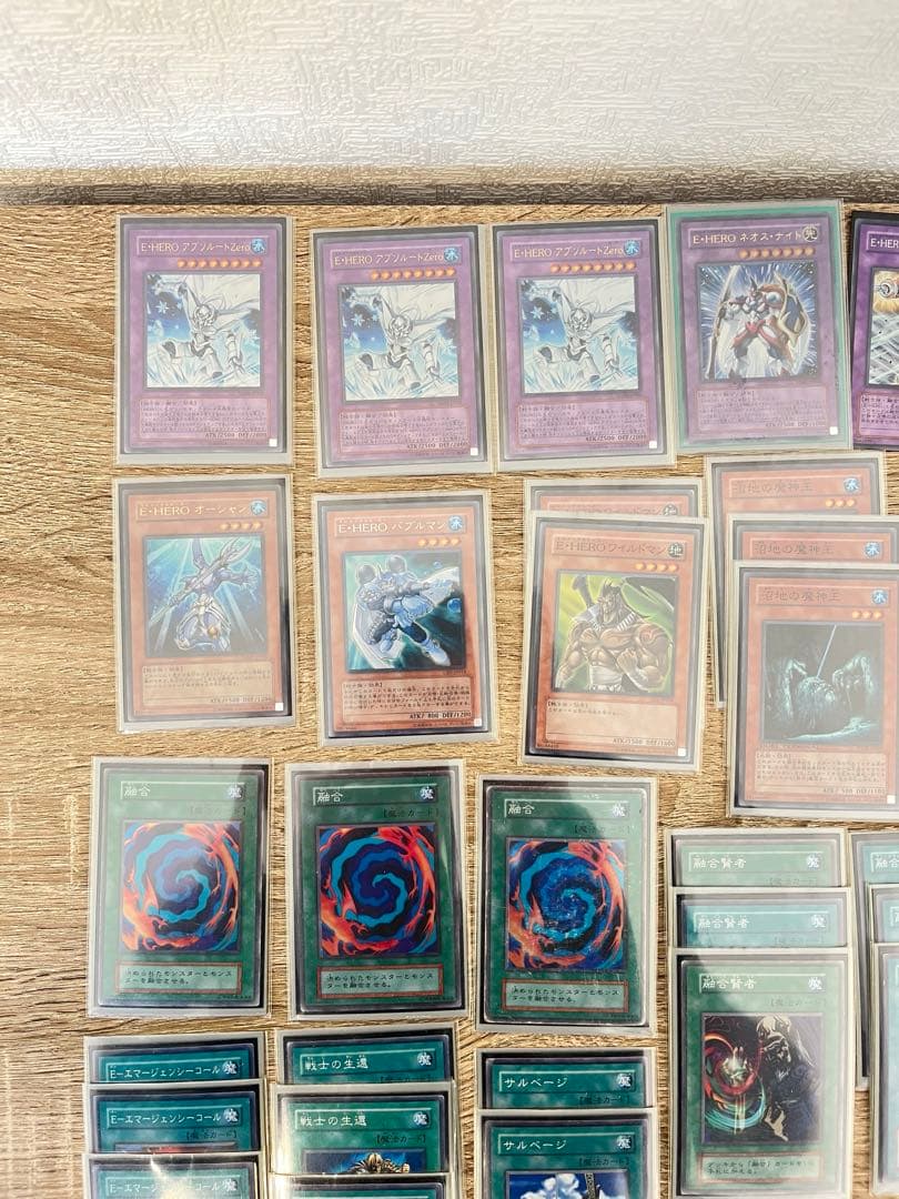 E・HEROデッキ　アブソルートzero 融合【初期】スーパーレア 遊戯王OCG