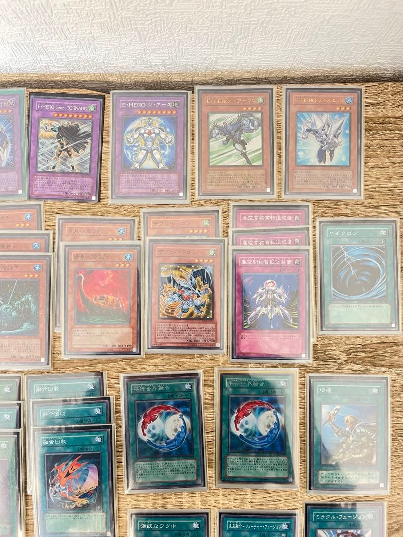 E・HEROデッキ　アブソルートzero 融合【初期】スーパーレア 遊戯王OCG