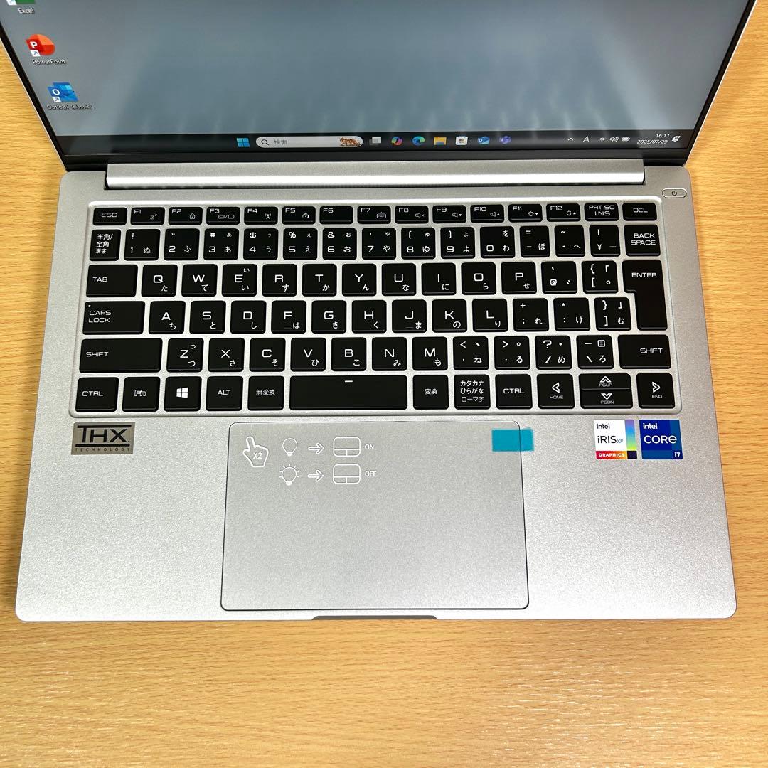 美品 マウスコンピューター DAIV 4P i7 512GB 32GB 14型