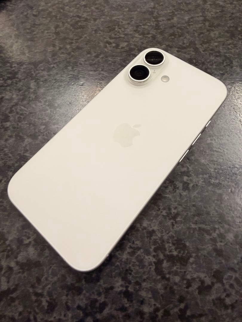 iPhone16 256GB ホワイト bat90% アップル購入残債なし