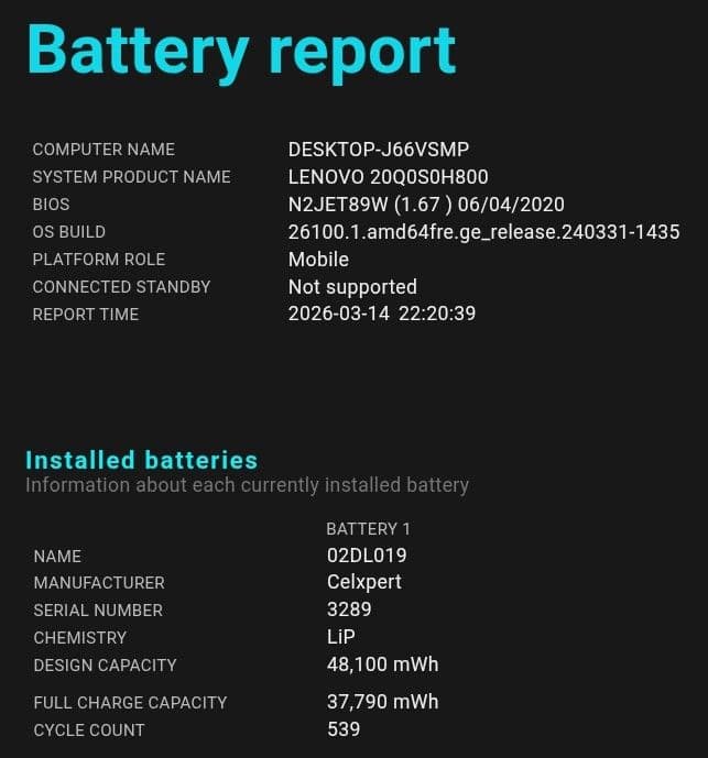 Lenovo ThinkPad X390 本体 i3 8GB / 128GB