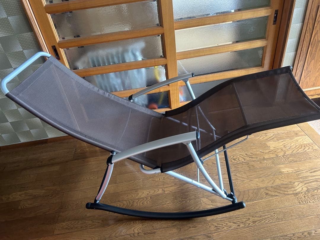[美品]フォールディング メッシュ サウナチェア ロッキングチェア　引き取り希望