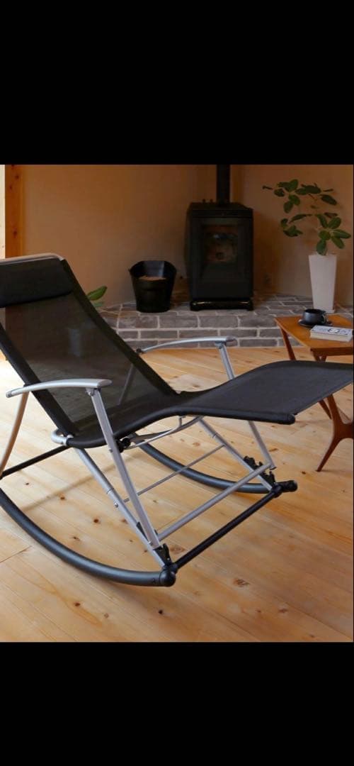 [美品]フォールディング メッシュ サウナチェア ロッキングチェア　引き取り希望