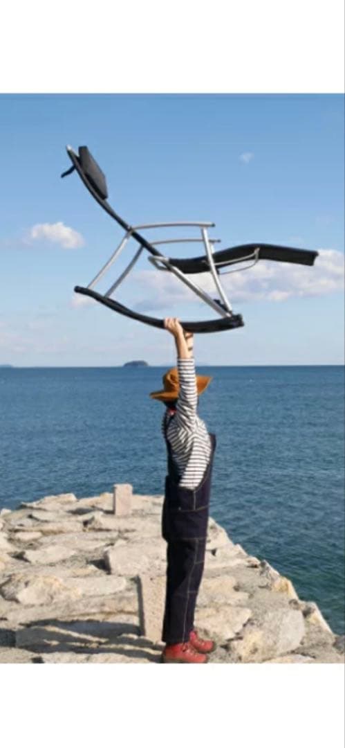 [美品]フォールディング メッシュ サウナチェア ロッキングチェア　引き取り希望