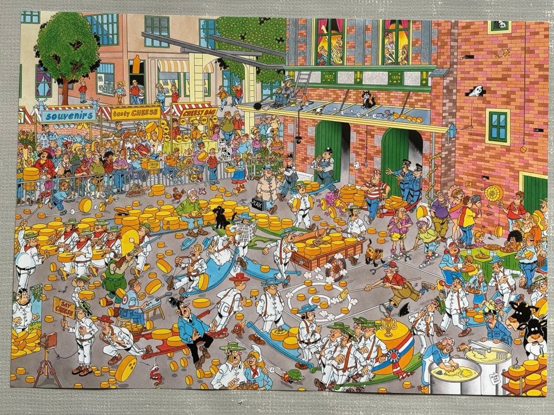 JUMBO Comic 1000ピースジグソーパズル×2