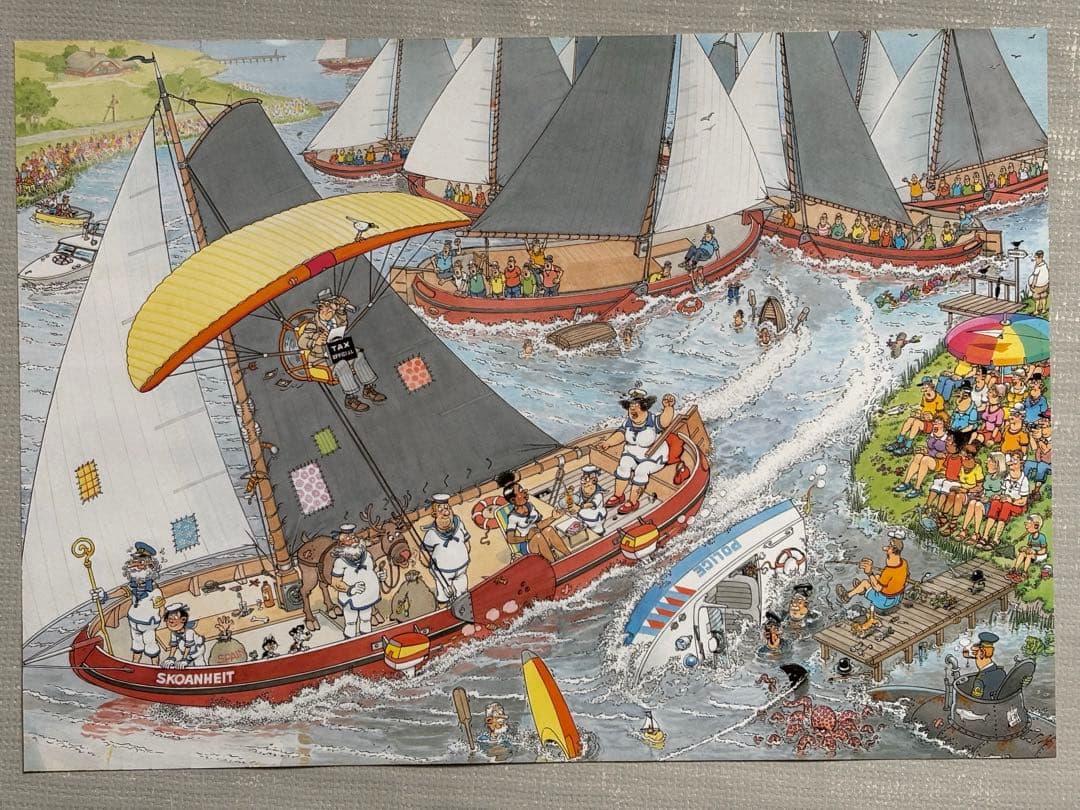 JUMBO Comic 1000ピースジグソーパズル×2